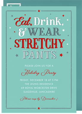 'Holiday Humor' Holiday Party Invitation