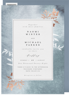 'Understated Romance' Wedding Invitation
