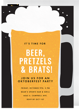 'Hoppy Hour' Entertaining Invitation