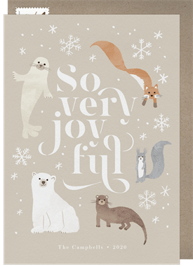 'So Very Joyful' Holiday Greetings Card