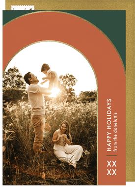 'Holiday Arch' Holiday Greetings Card