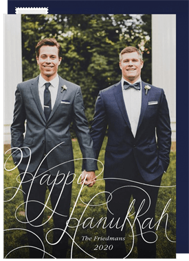 'Happy Hanukkah' Hanukkah Card