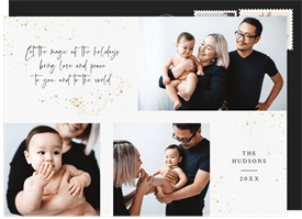 'Delicate Sparkle' Holiday Greetings Card