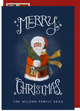 'Santa Claus' Holiday Greetings Card