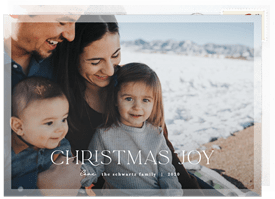 'Classic Twist' Holiday Greetings Card