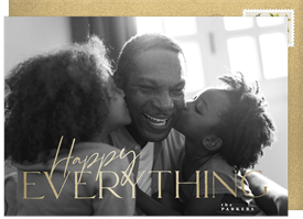 'Elegant Everything' Holiday Greetings Card