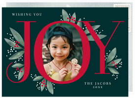'Joy Botanical' Holiday Greetings Card