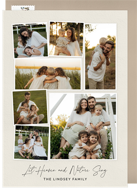 'Nature Scrapbook' Holiday Greetings Card