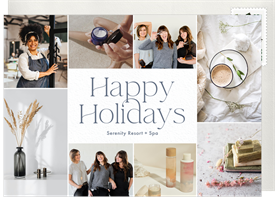 'Holiday Album' Business Holiday Greetings Card